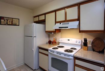Sleek stainless steel appliances